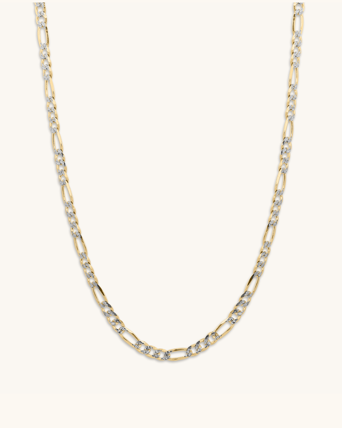 2mm Diamond Cut Figaro Chain