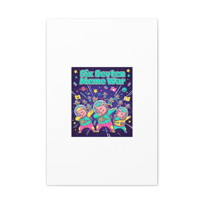 Six Sevven Meme War™ Canvas Tote | Nissspelled Edition