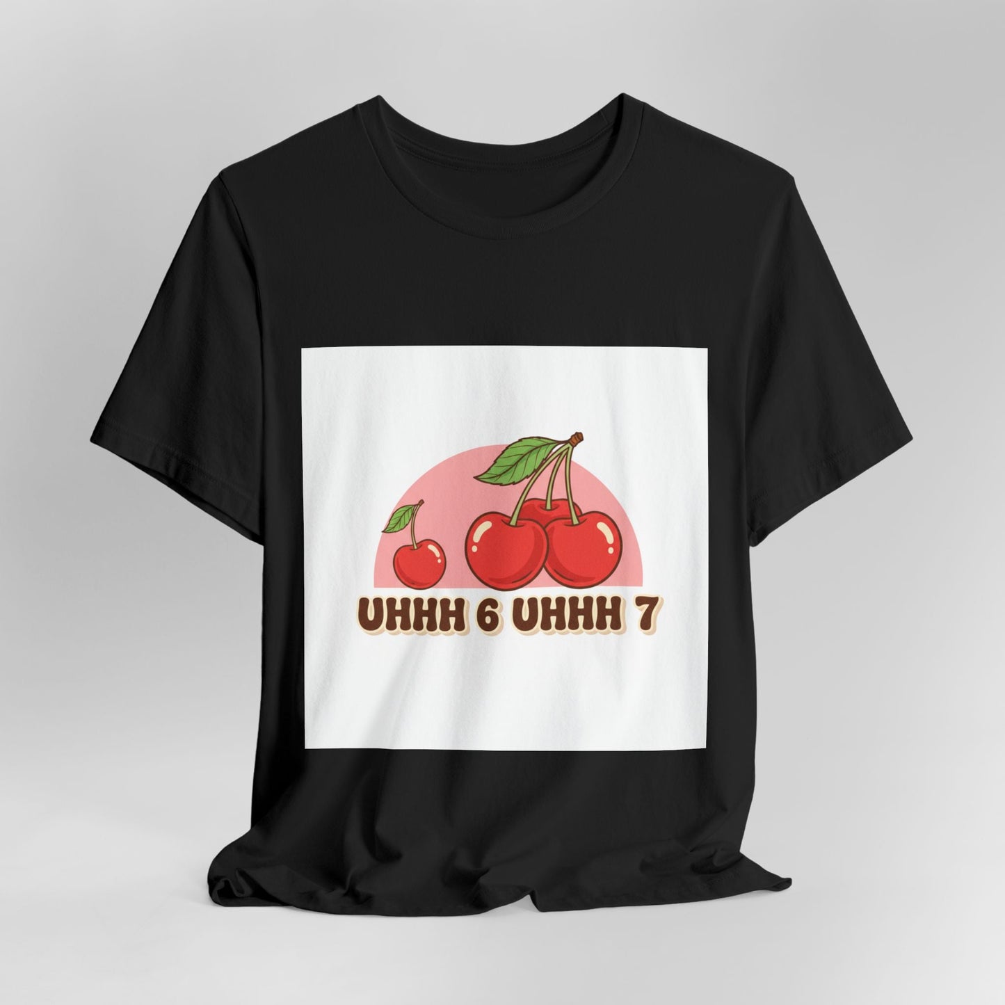 Retro Cherry Graphic Tee | kawaii fruit design, vintage cherry shirt