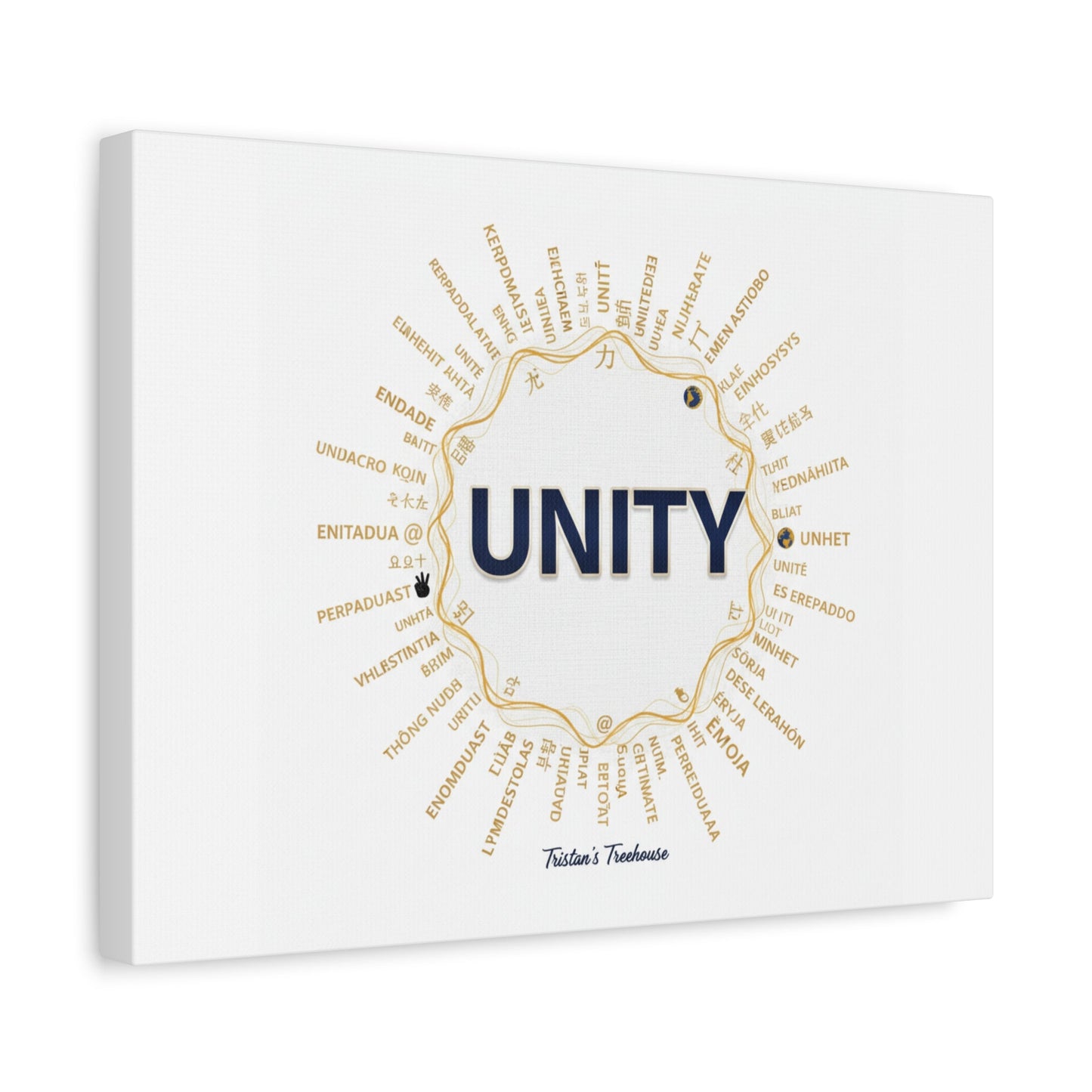 UNITY Canvas, Matte Stretched 1.25" | Dry January sober curious decor