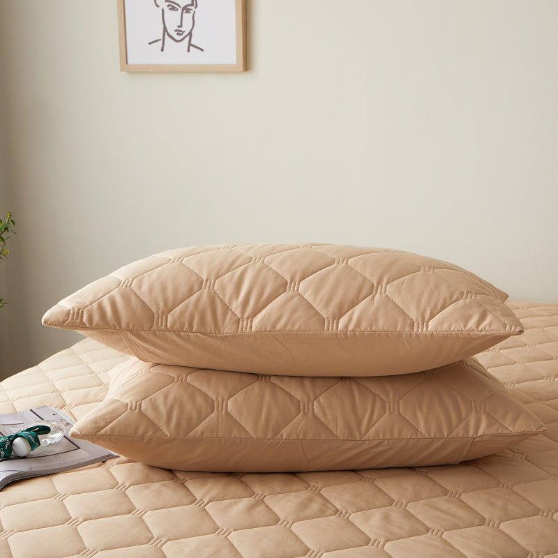Pillow Protective Cover Pure Cotton Quilted Pillow Case Pillow Core