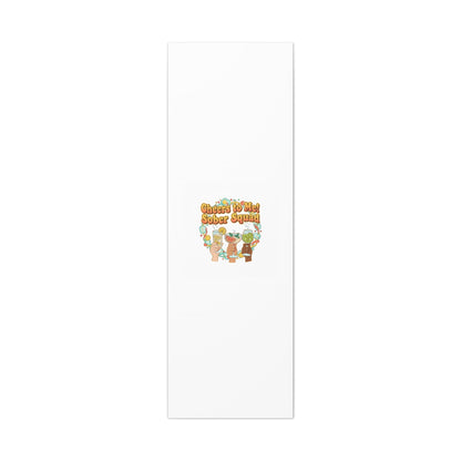 Cheers to Me Sober Squad Canvas | Dry January Mocktail Art