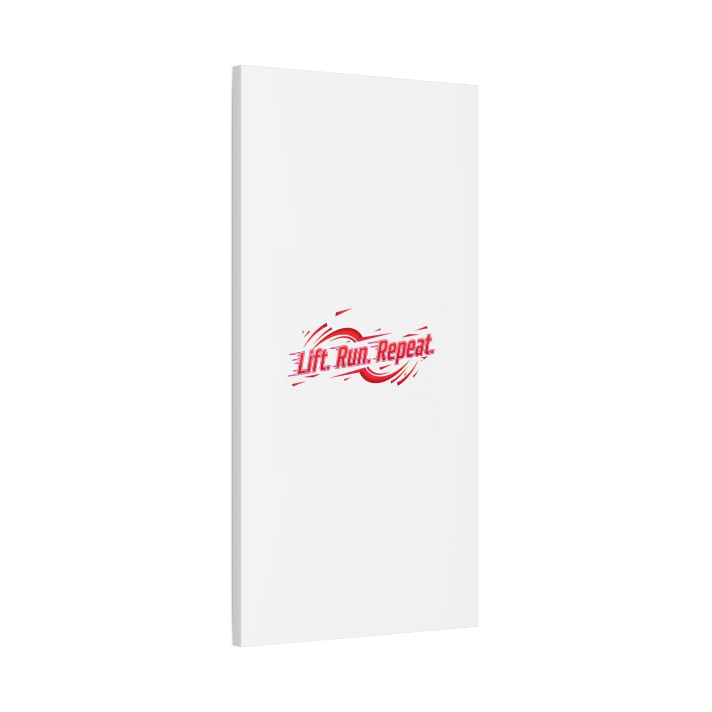 Lift Run Repeat Canvas | Fitness Wall Art, Gym Motivation