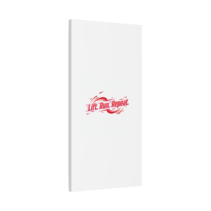 Lift Run Repeat Canvas | Fitness Wall Art, Gym Motivation