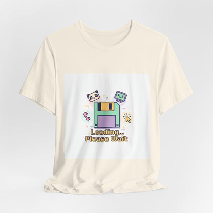 Loading Please Wait pixel art Tee | Old Internet Aesthetic, 90s web nostalgia