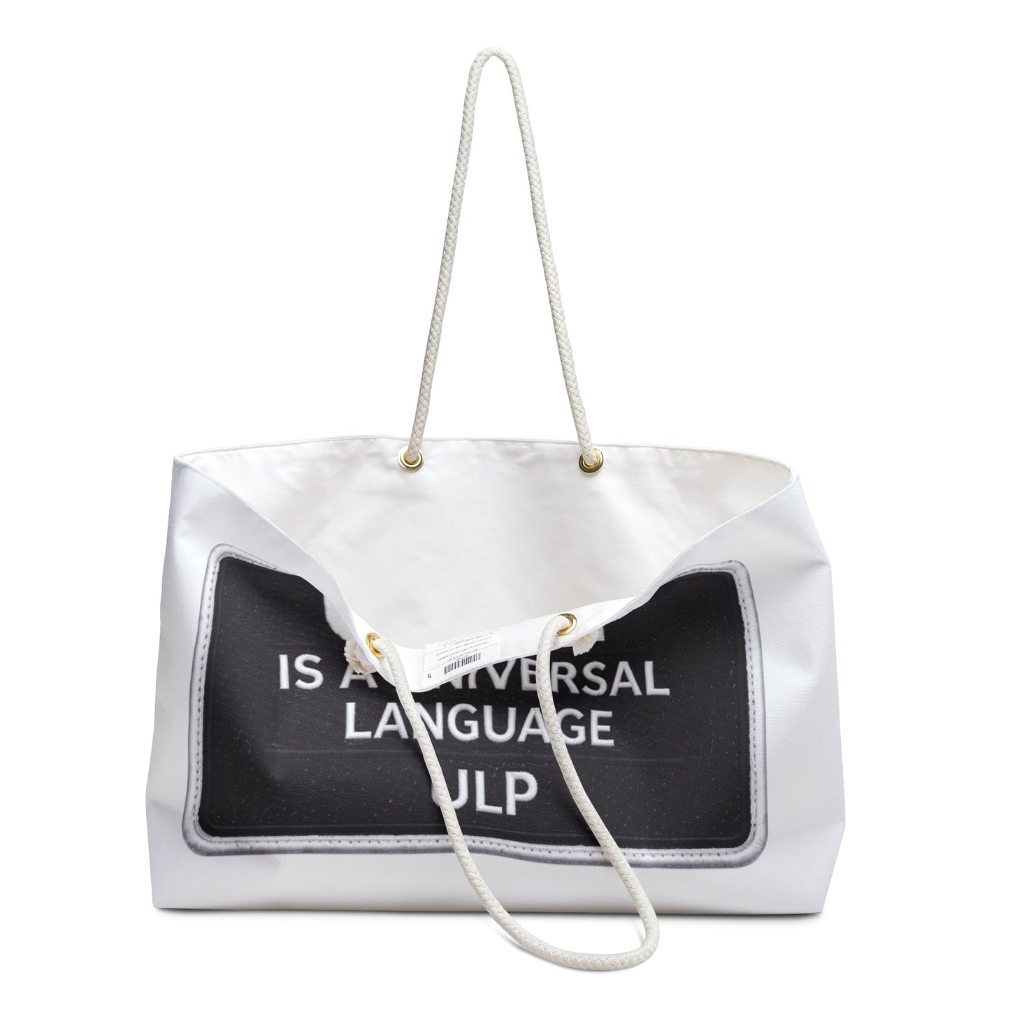 Unity Tote Bag — "Unity is a universal language" Canvas Weekender