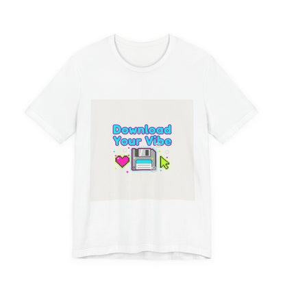 Download Your Vibe Tee | Y2K shirt, retro tech pixel art