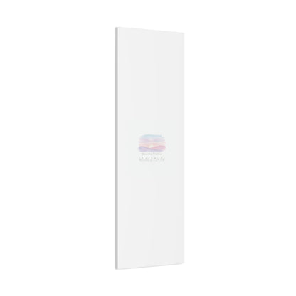 Choose Your Intentions Canvas, soft wellness poster, pastel gradient mindfulness art