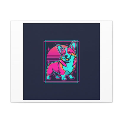 Platonic Love Corgi Canvas | Friendship Valentine, Galentine’s Wall Art