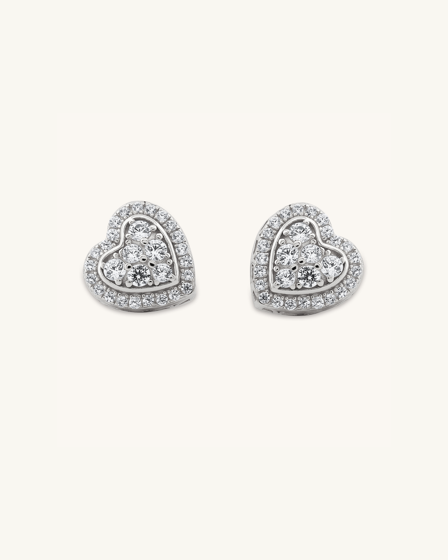 Heart Studs