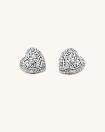 Heart Studs
