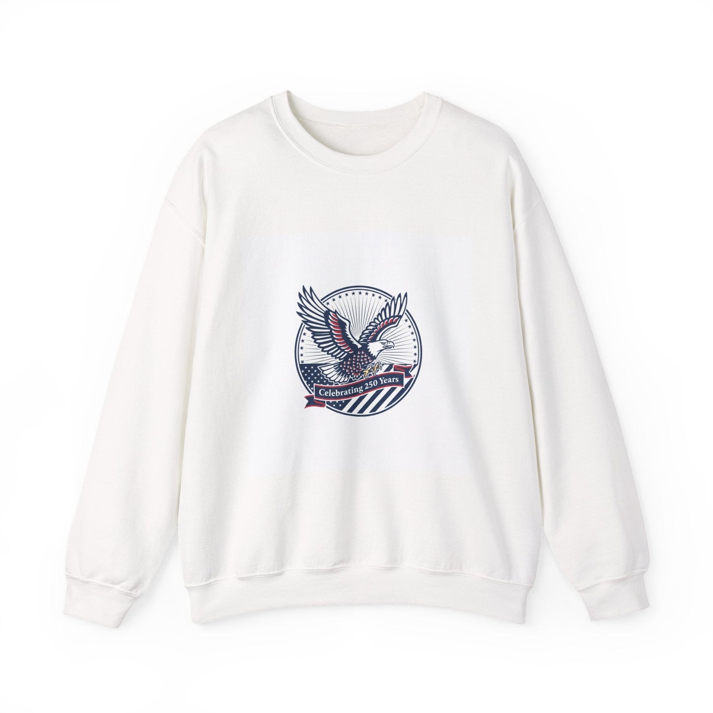 Semiquincentennial Eagle Emblem Crewneck Sweatshirt | 250th Anniversary USA 1776‑2026