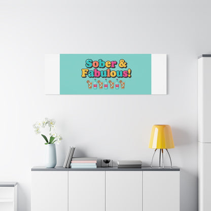 Sober & Fabulous! Canvas | Dry January, Mocktail Trend