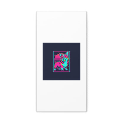 Platonic Love Corgi Canvas | Friendship Valentine, Galentine’s Wall Art
