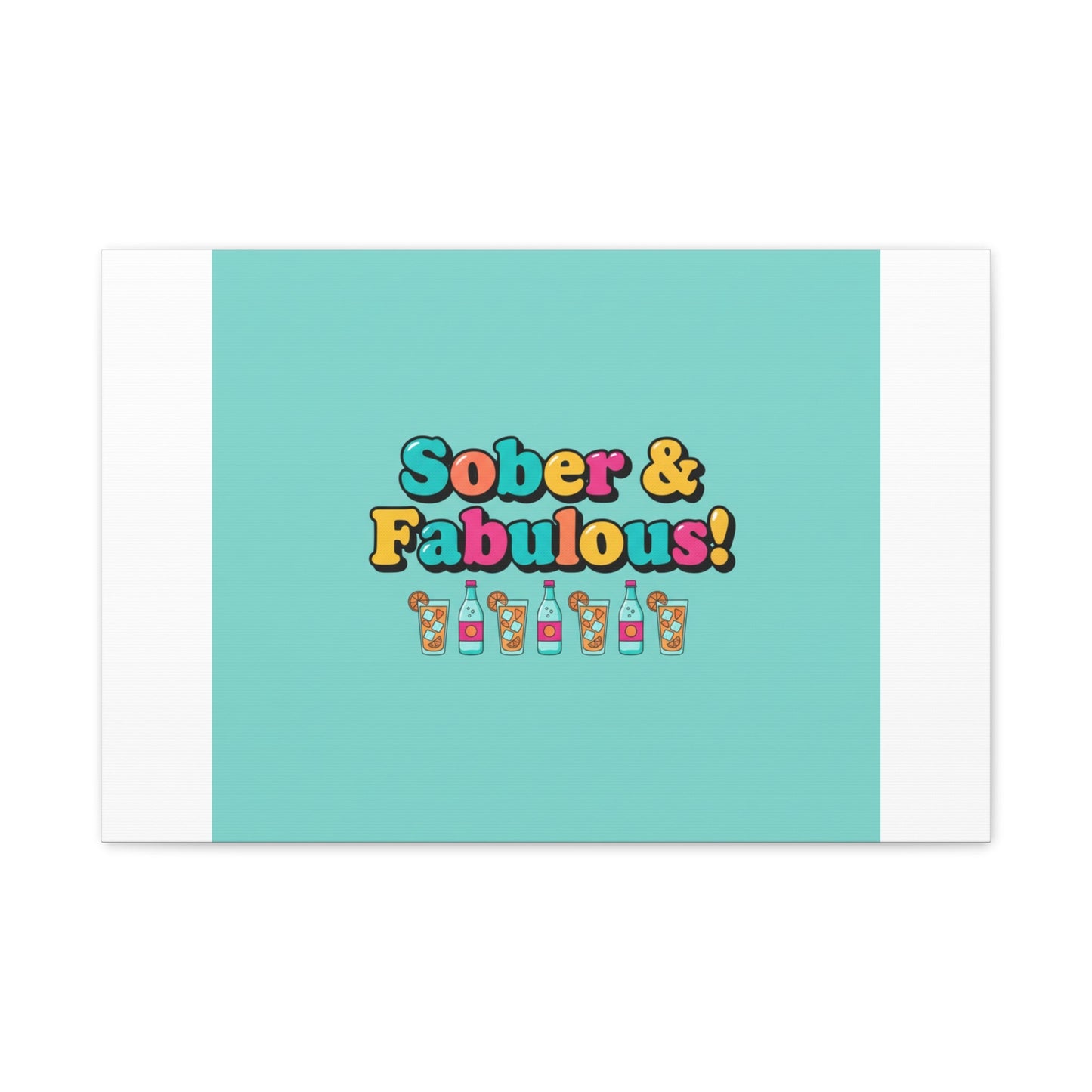 Sober & Fabulous! Canvas | Dry January, Mocktail Trend