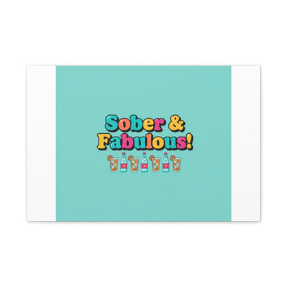 Sober & Fabulous! Canvas | Dry January, Mocktail Trend
