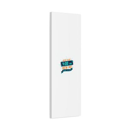 4AM Club New Year Graphic Canvas | Holiday Party Novelty, Festive New Year Decor