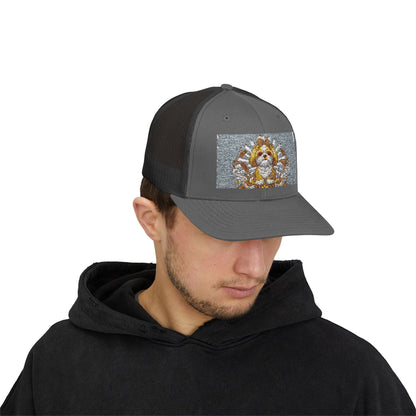 Trucker Cap —  Funny Dog Patch Snapback