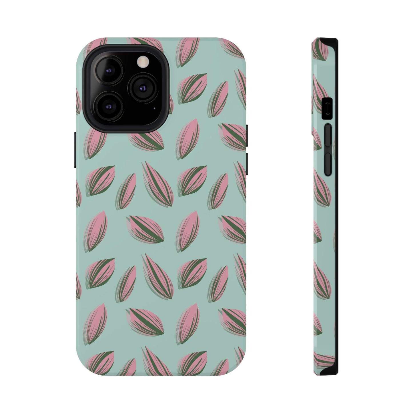 Tradescantia Nanouk Pattern Phone Case – Dual Layer Protective Cover