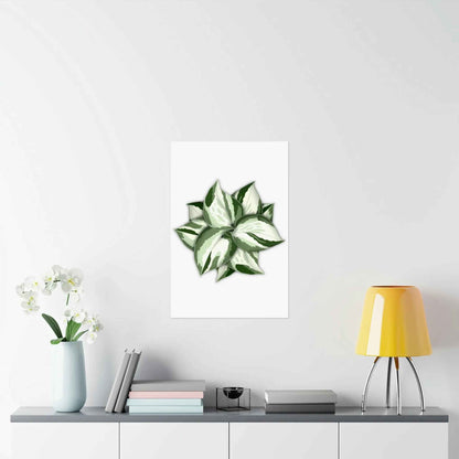Manjula Pothos Botanical Print – Unframed Wall Art