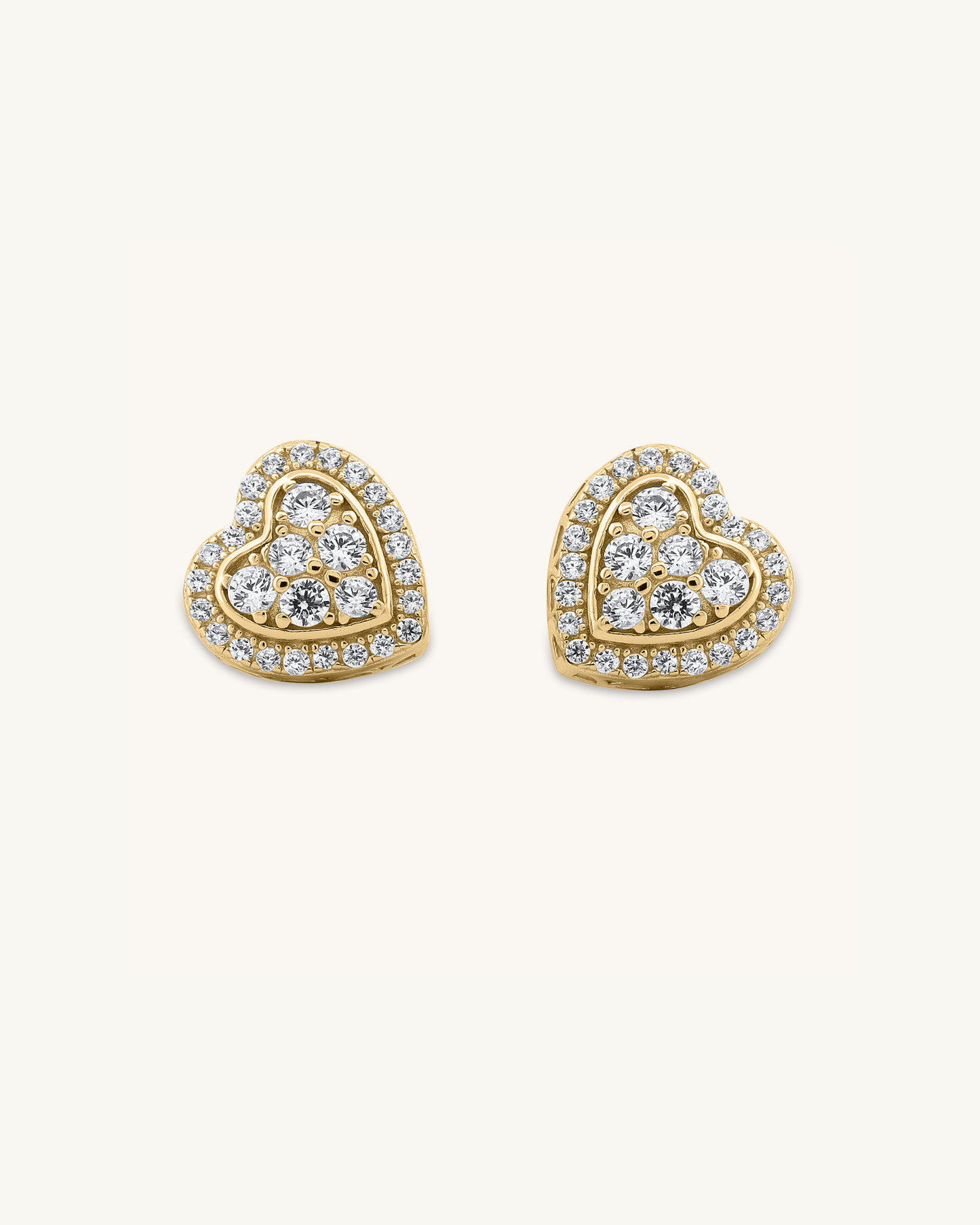 Heart Studs