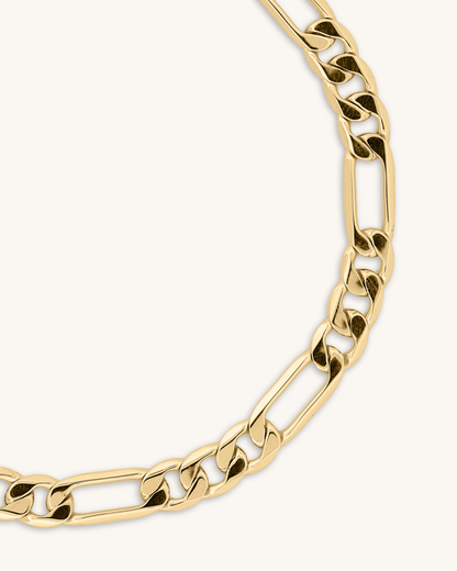 5mm King Figaro Bracelet