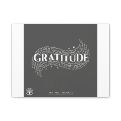 Gratitude Wall Art Matte Canvas | Tiny Treats, sweet uplifting print
