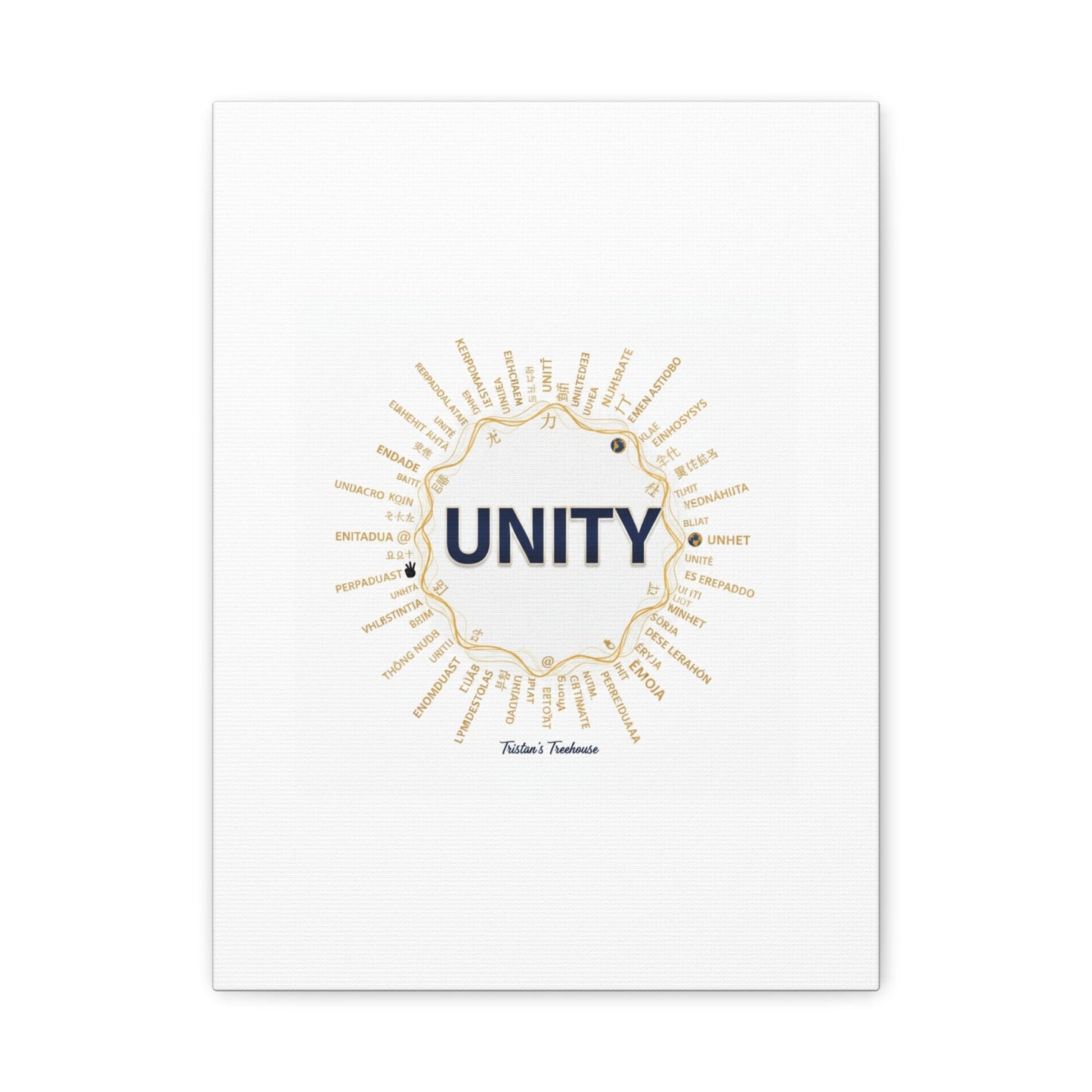 UNITY Canvas, Matte Stretched 1.25" | Dry January sober curious decor
