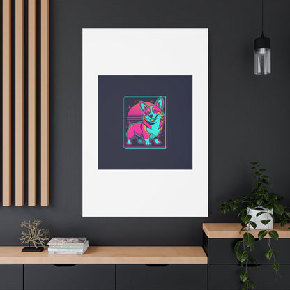 Platonic Love Corgi Canvas | Friendship Valentine, Galentine’s Wall Art