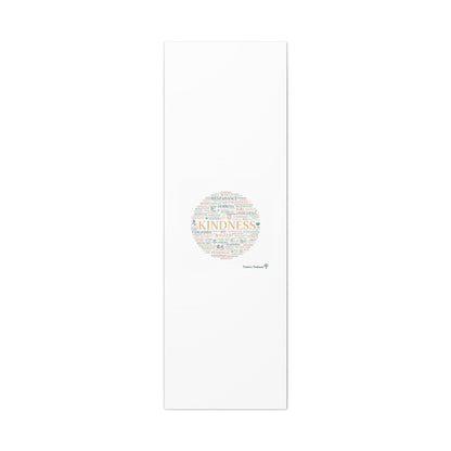 Kindness Word Cloud Canvas | Fresh Start Minimalist Wall Art
