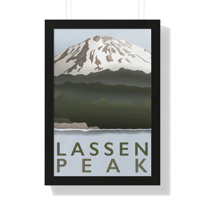 Lassen Peak Framed Print – Wall Art