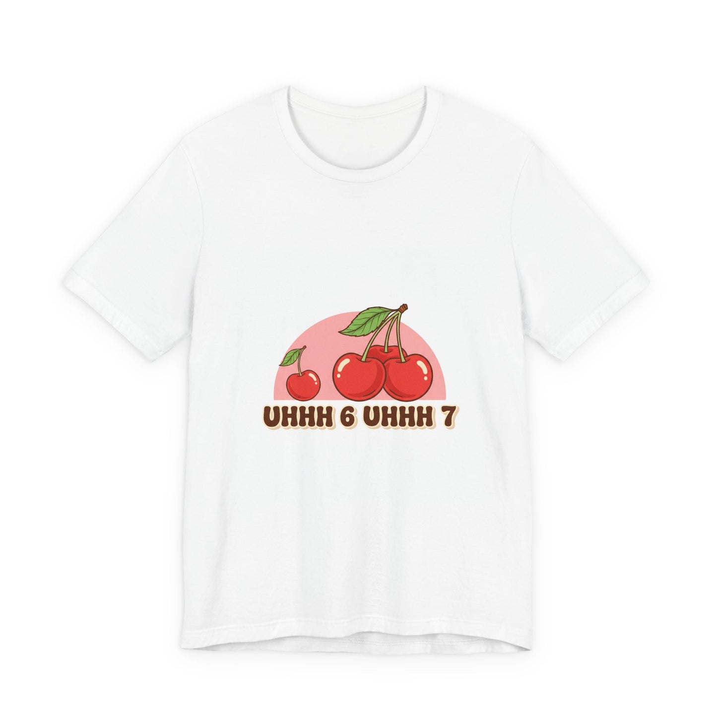 Retro Cherry Graphic Tee | kawaii fruit design, vintage cherry shirt