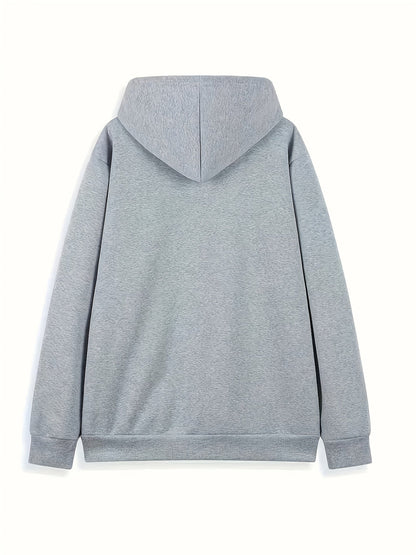 Mens Casual Versatile Hoodie Gal Letter Print