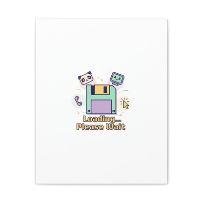 Loading Please Wait Canvas | Old Internet Aesthetic, 90s Web Nostalgia