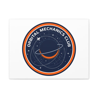 Orbital Mechanics Club Canvas | mission patch, space science