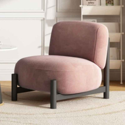 Living Room Single Sofa Fabric Lambswool Leisure Chair