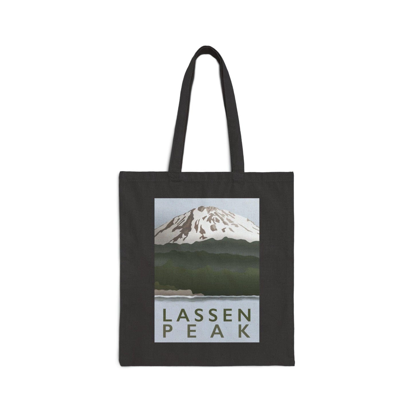 Lassen Peak Canvas Tote Bag – Eco Friendly Everyday Carry