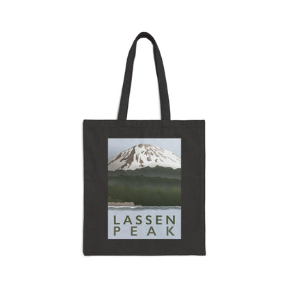 Lassen Peak Canvas Tote Bag – Eco Friendly Everyday Carry
