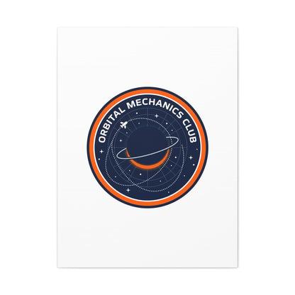 Orbital Mechanics Club Canvas | mission patch, space science
