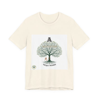 Hand Drawn Tree Illustration Tee | handwritten doodle, sketch aesthetic