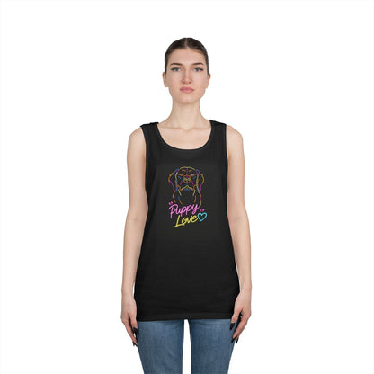 Retro Funny Dog Tank Top — Cute Future Vibes