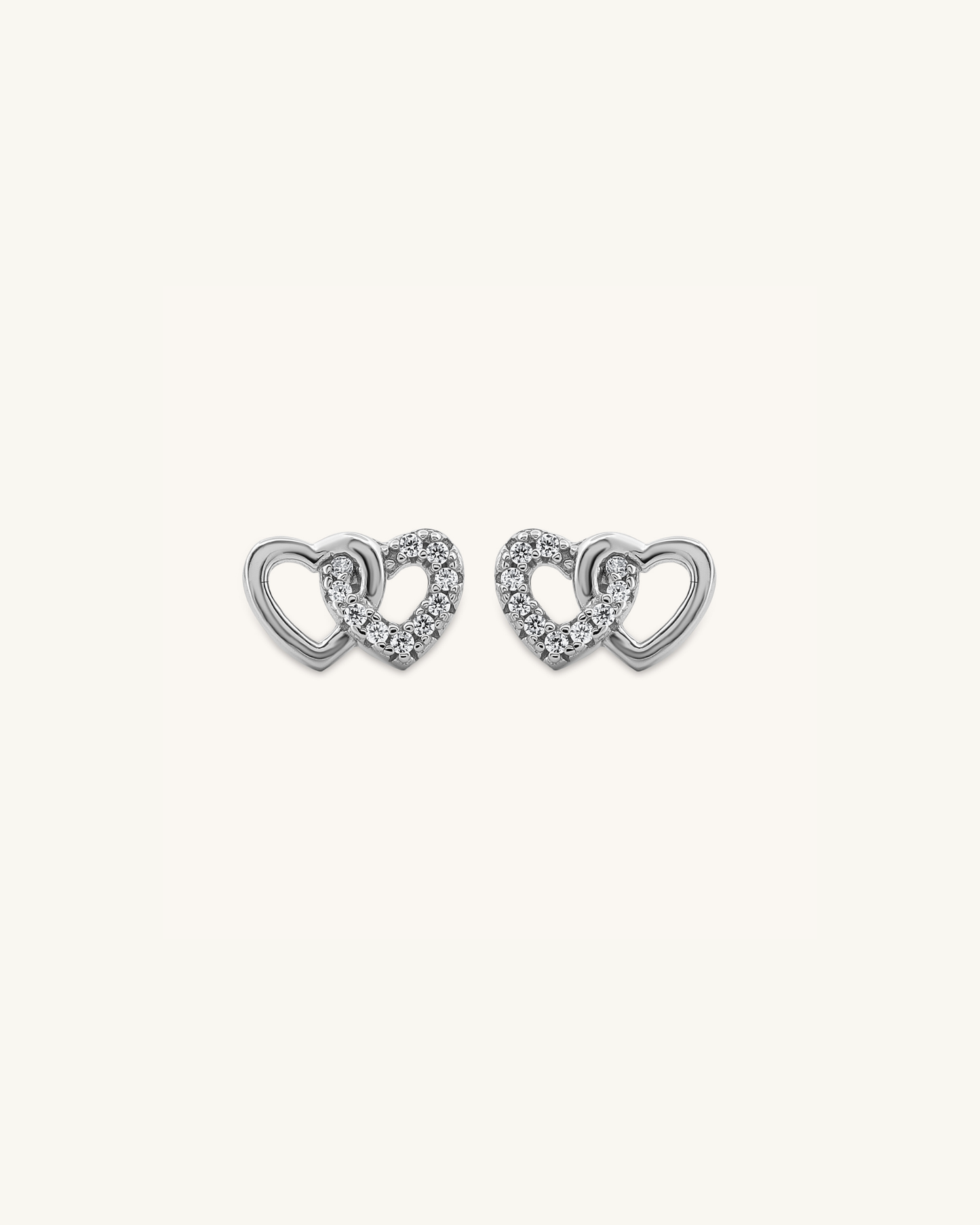 Hearts Studs
