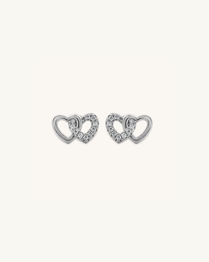 Hearts Studs