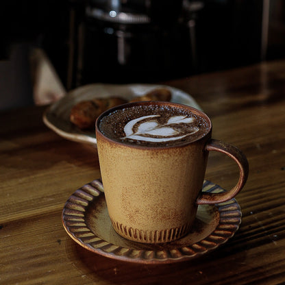 Large Capacity Simple Kiln Baked Cup