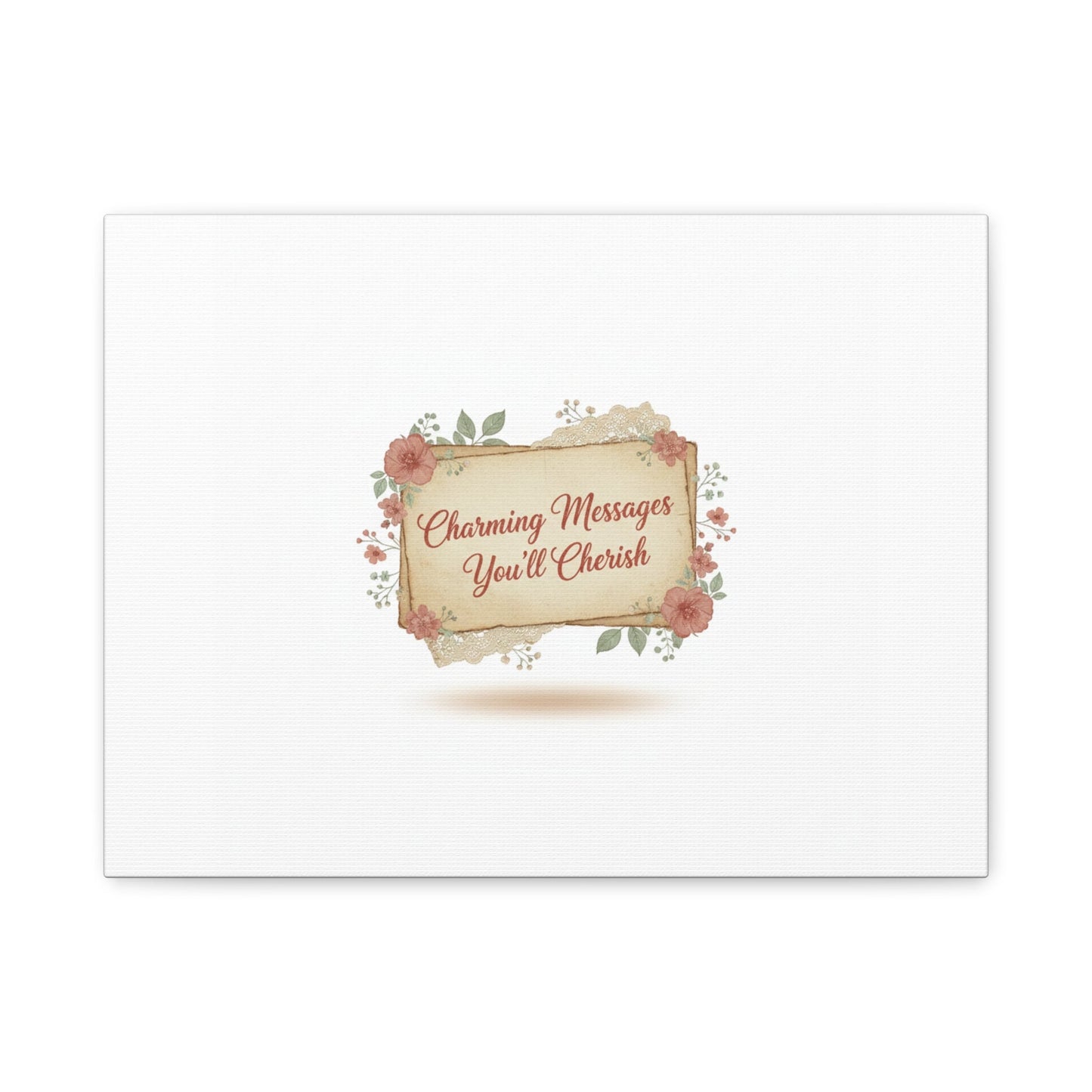 Love Letter Collage Canvas, Vintage Letter Art, Wax Seal Romance Print