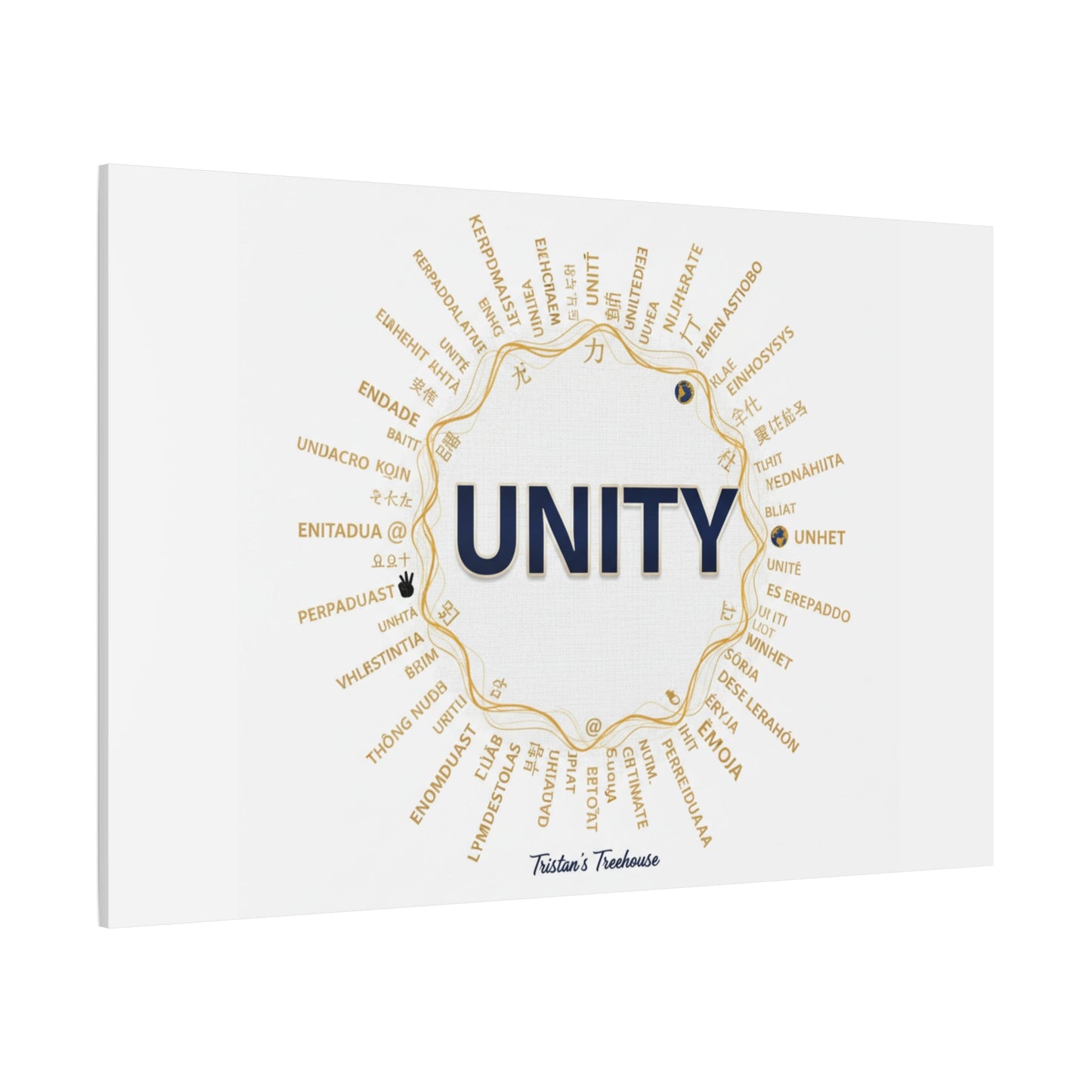 UNITY Canvas, Matte Stretched 1.25" | Dry January sober curious decor