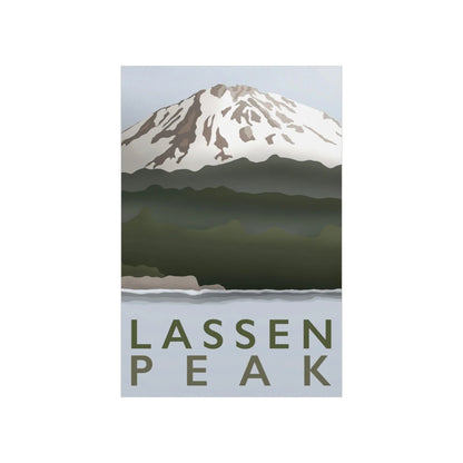 Lassen Peak Print – Unframed Wall Art
