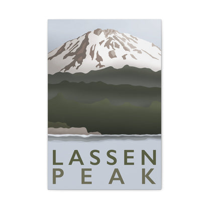 Lassen Peak Canvas Print – Wall Art
