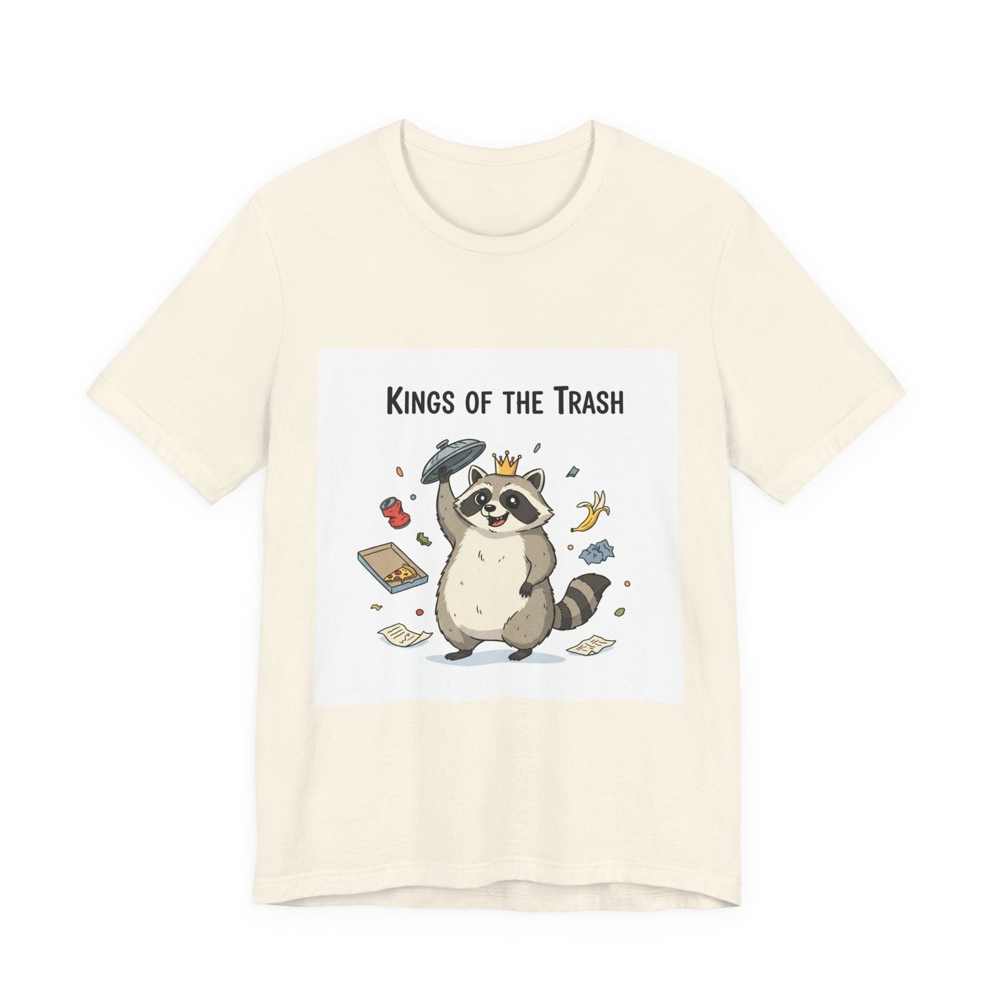 Kings of the Trash Raccoon Tee | trash panda, raccoon doodle