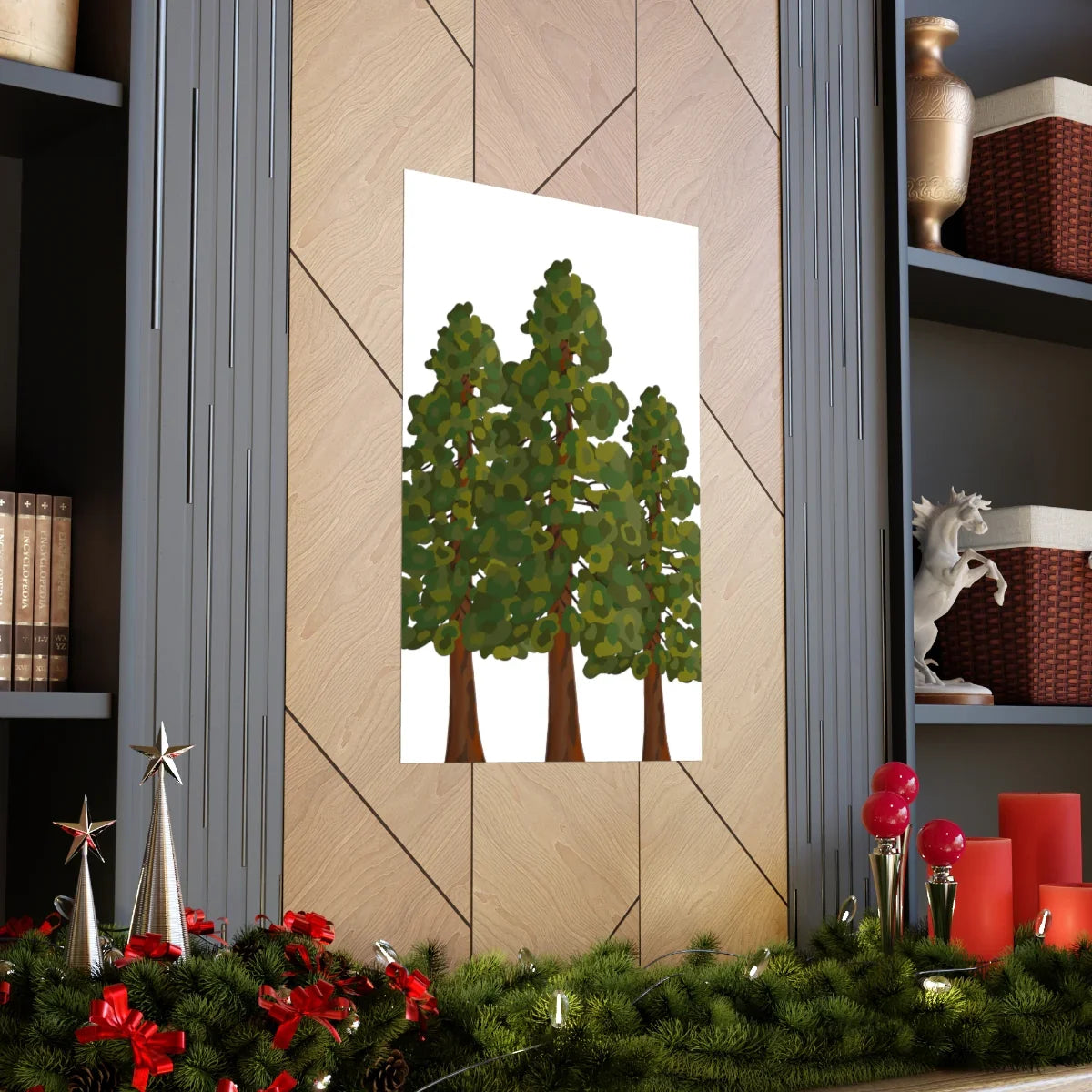 Coastal Redwood Print – Unframed Wall Art